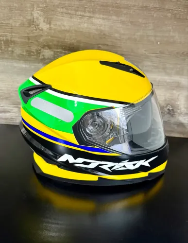 Capacete Norisk ff302 Champion amarelo - 58