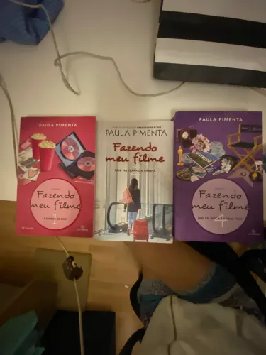 Coleção livros 1,2 e 4 fazendo meu filme Paula Pimenta 