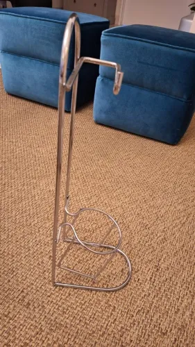 Porta papel higiênico inox