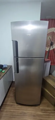 Geladeira Consul CRM44 inox 377L
