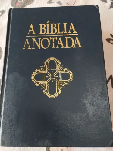 A Bíblia Anotada 1ª edição raridade 