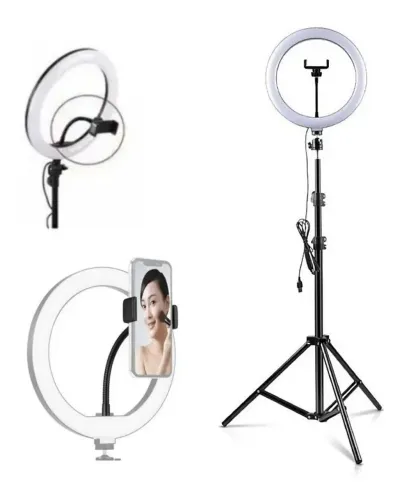 Apoio Suporte De Celular Para Ring Light Tripé