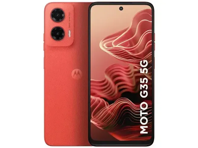 Consultora de Ofertas Magalu - Smartphone Motorola Moto G35 256GB Coral 5G 4GB RAM+8GB