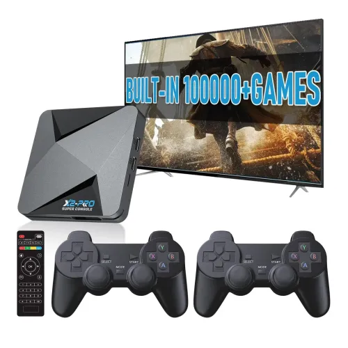 O super console pro X2 256 giga . Retrogame com mais de 100.0000 jogos