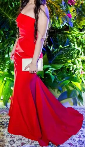 vestido katita vermelho tamanho P
