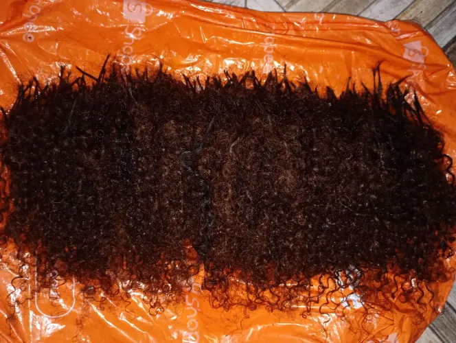 Cabelo humano 35 cm