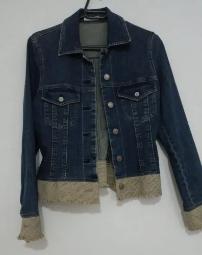 Jaqueta jeans feminina