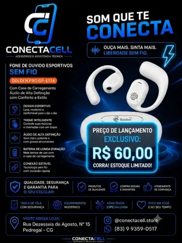 Fone bluetooth
