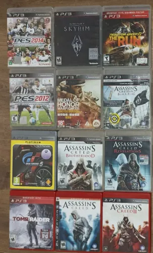 Jogos PS3, ótimo estado. Jogos baratos. GTA 5, The Last of US, God of War. LER DESCRIÇÃO.