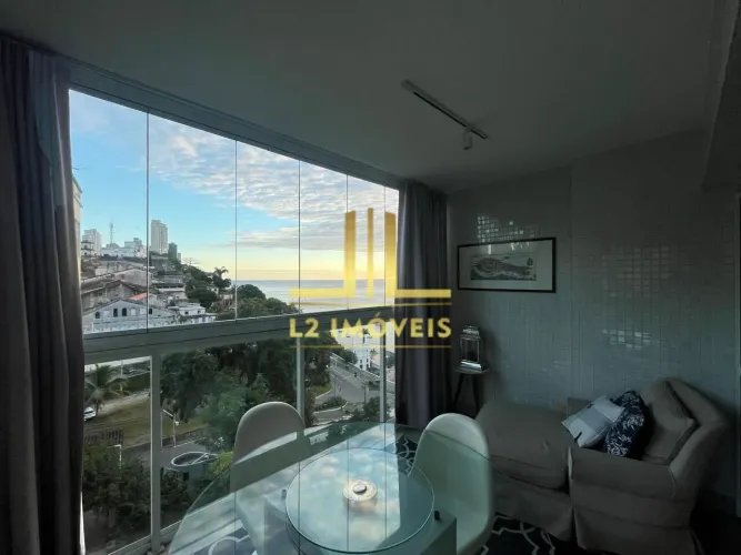 APARTAMENTO - 1/4 E SALA - 51M² - VISTA MAR - PORTEIRA FECHADA - CLOC MARINA RESIDENCE