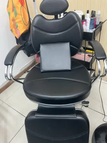 Cadeira Reclinável Poltrona Maquiagem Pigmentação + Lombar Preto IT 