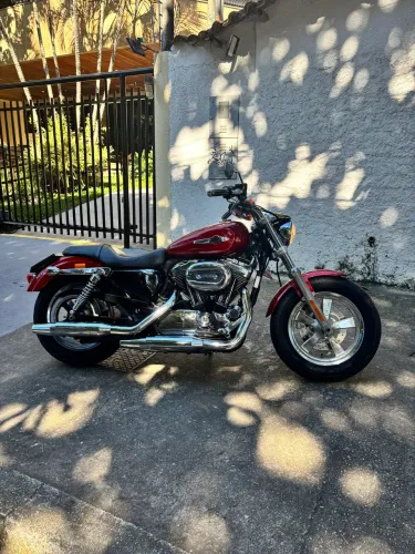 Harley Davidson Sportster XL 1200 Custom 2013 Vermelha