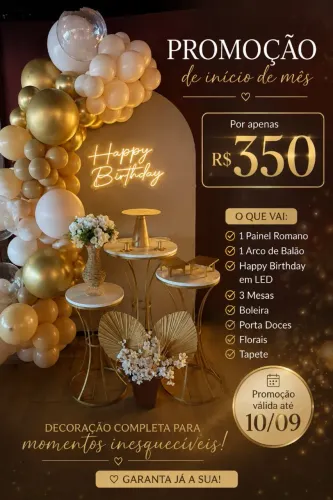 Decoração promocional