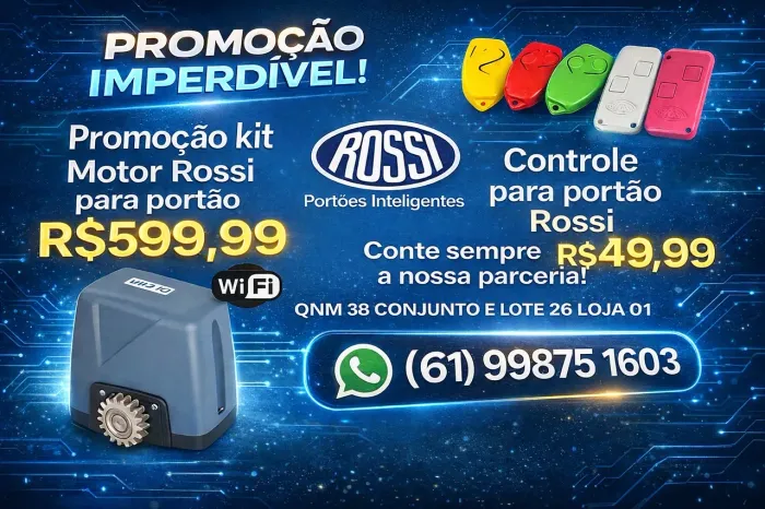 Promoção Portões Automáticos - Qualidade e Segurança