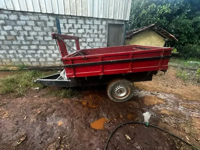 CARRETA PARA TRATOR 2X2 CHASSI REFORÇADO 
