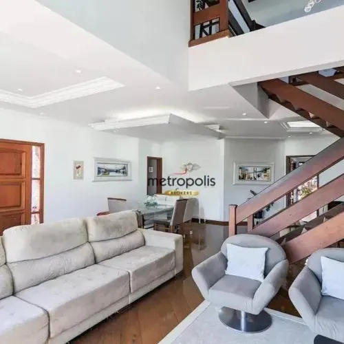 Sobrado com 4 dormitórios à venda, 285 m² por R$ 2.130.000,00 - Parque Espacial - São Bern