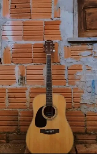 Violão/semi novo/corda de aço/elétrico