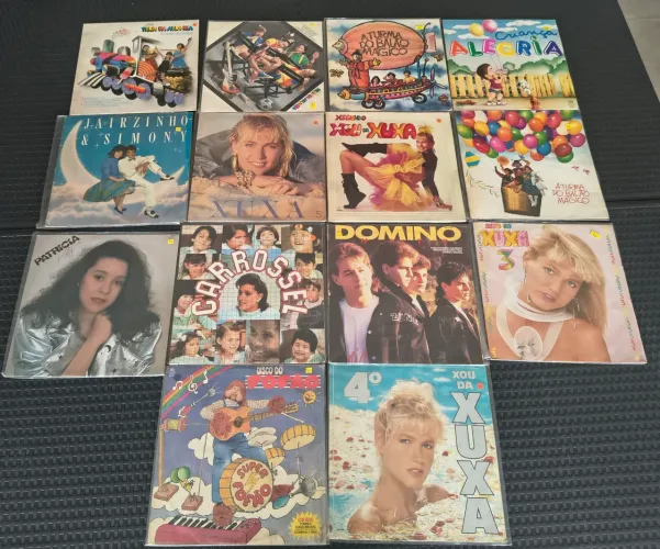Discos de vinil Infantil anos 80