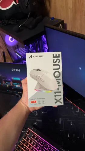 Novo - Mouse Gamer Attack Shark X11