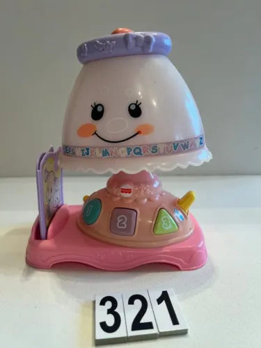 FISHER PRICE LAUGH AND LEARN MY PRETTY LITTLE LAMP