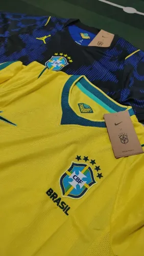 Kit Casal Camisa do Brasil - Copa do Mundo 2026