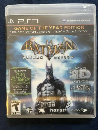 Batman Arkham Asylum: Game of the year Edition PS3