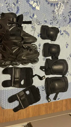 Patins Traxart Turbo 7, + kit completo semi novo
