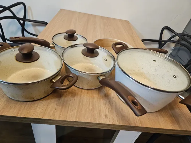 Conjunto de Panelas cerâmica brinox