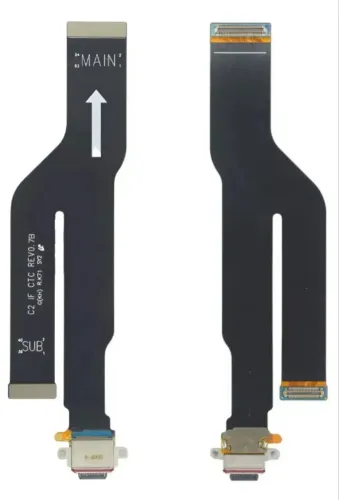 Placa Flex Carga Conector Para Samsung Note20 Ultra original