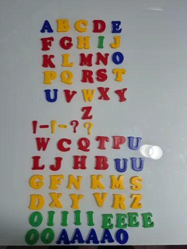 Letras Alfabeto Platico