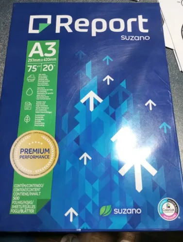 Papel Sulfite A3 Report com 500 folhas