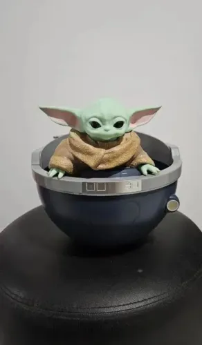 Balde De Pipoca Cinemark Star Wars: O Mandaloriano e Grogu