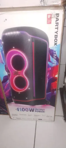 jbL partybox ultimate lacrada zero bala apenas 6.299 reais aceito cartão ZAP *90