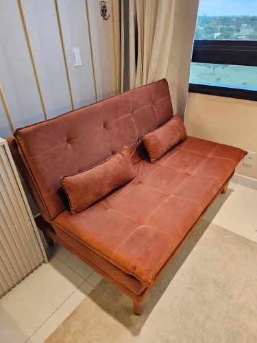 Sofá-Cama Seminovo - Apenas 3 Meses de Uso
