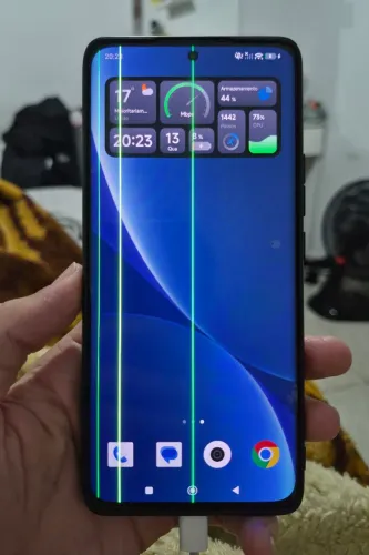 Xiaomi 12s Pro + Carregador 120W Original (Tela com Detalhe)