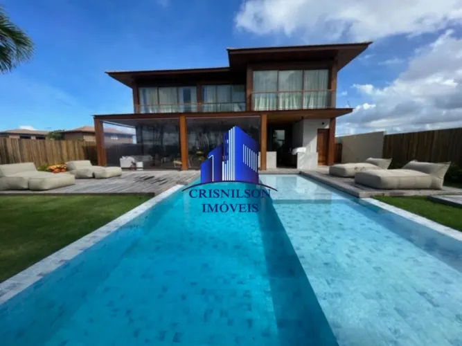 CASA À VENDA EM PRAIA DO FORTE R$ 8.500.000,00, CONDOMÍNIO PISCINAS NATURAIS, DECORADA, PO