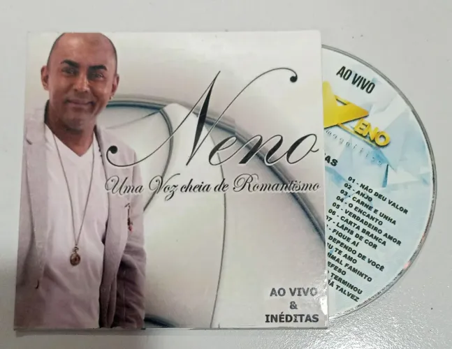 CD cantor Neno ex banda Magnífico só vivo 