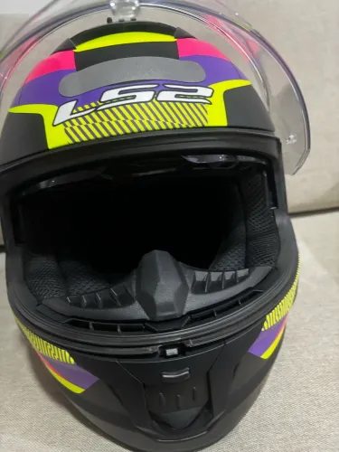 Capacete 58 de moto feminino LS2 Stream II FF808 