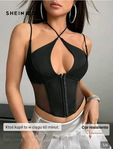 Cropped amarração