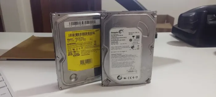 Kit HD sata Sistema & Armazenagem- Seagate 500gb_Samsung 160gb