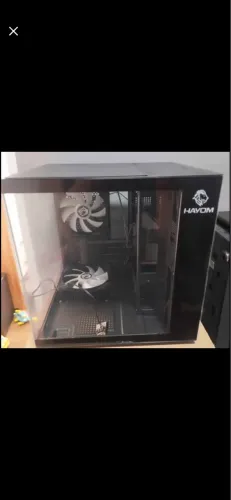 Gabinete gamer aquário novo