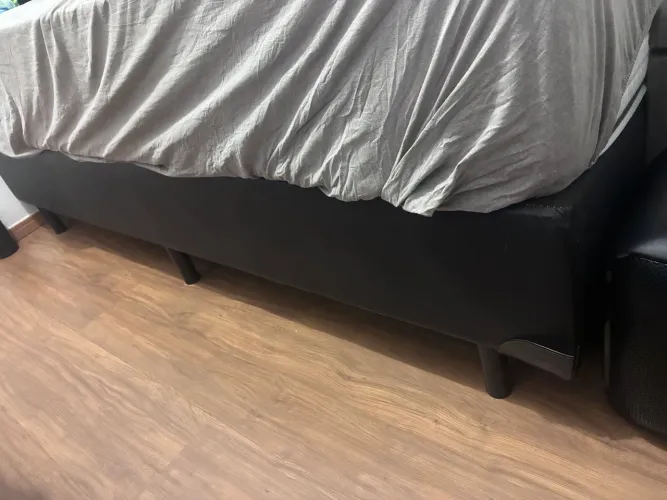 Base cama box casal (Ortobom)