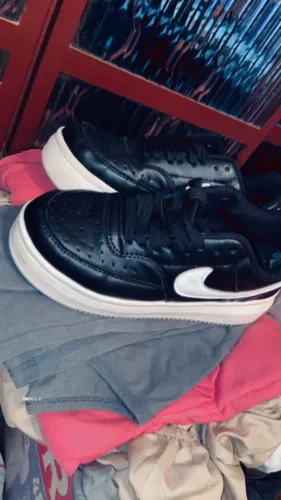 Tênis curt vison preto com branco ofereça sua oferta !!