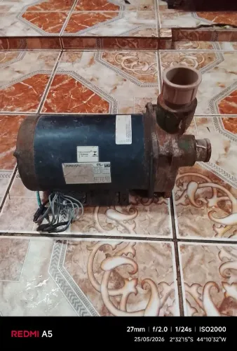 bomba hidráulica 2 vc. pra residencial ou irrigacao