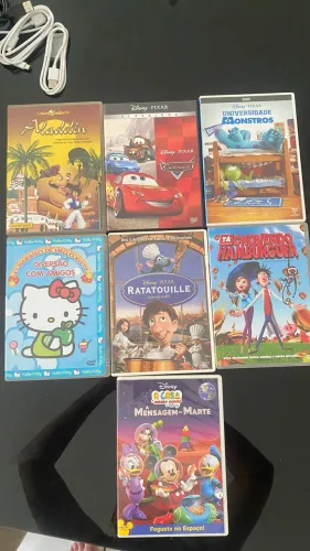 Dvds desenhos 