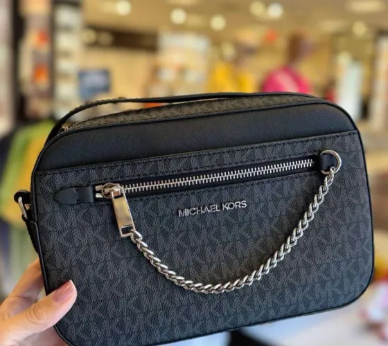 Bolsa Transversal Jet Set Média Michael Kors