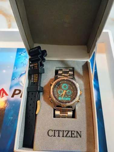 Relógio Citizen Promaster C410 Mini Combo (Raridade)