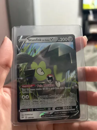 Carta Pokémon Stunfisk de Galar V