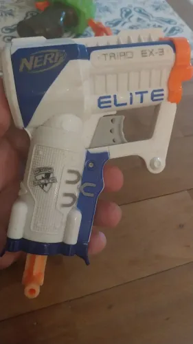 Nerf tríade ex-3. Usado. Ar comprimido 
