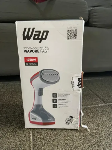Ferro vaporizador portátil Wap nunca usado 